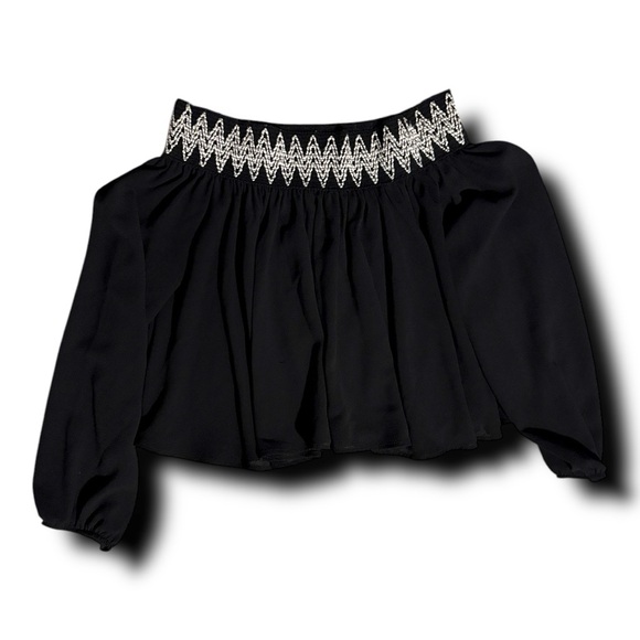 Poetry off the shoulder bohemian top - Picture 1 of 1